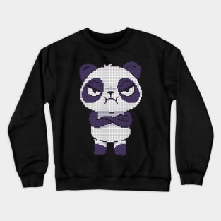 Pixel Panda - low-bit graphics - gift idea Crewneck Sweatshirt